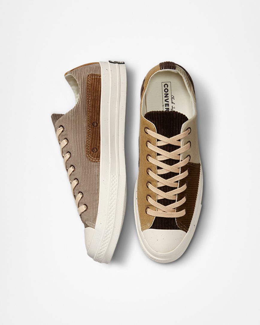 Dámské Boty Nízké Converse Chuck 70 Beyond Retro Hnědé Hnědé | CZ BPSU42